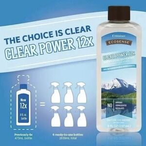 Melaleuca EcoSense Clear Power 12x Glass Cleaner - 8 oz